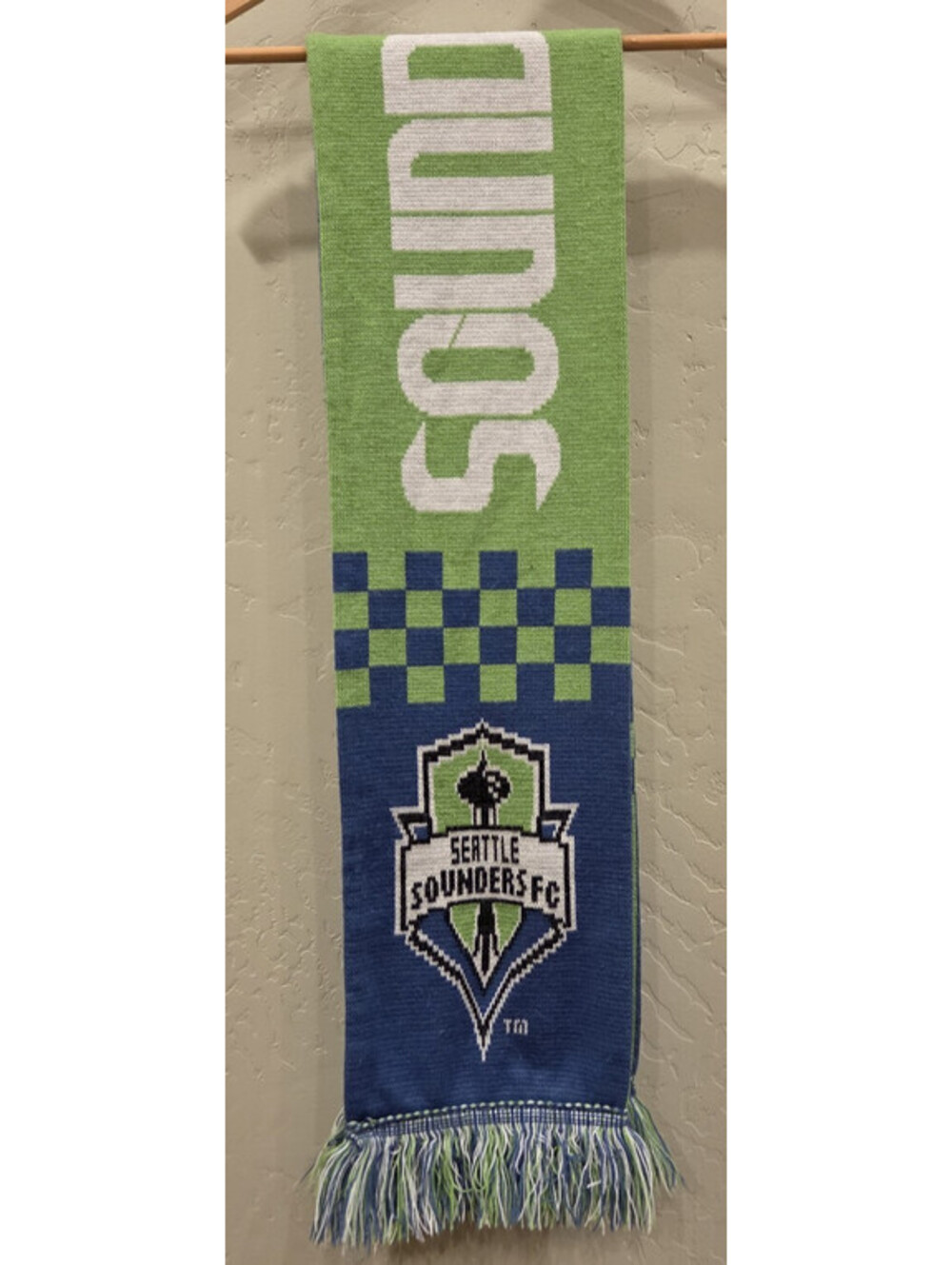 Seattle Sounders FC 2010 Season Ticket Member STM Scarf - RARE Exclusive MLS Adi